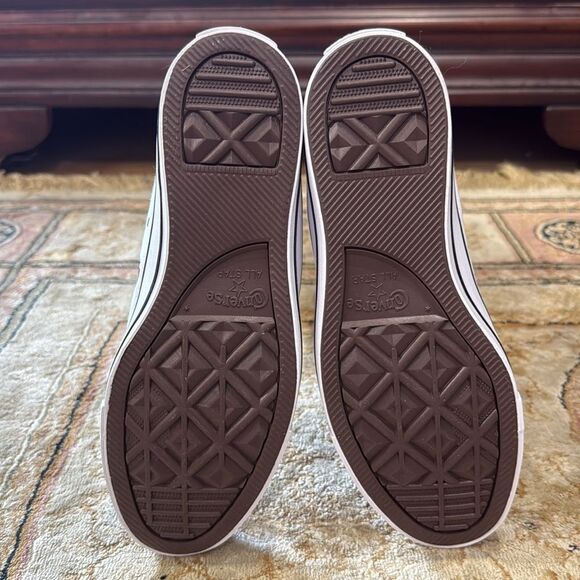 Converse CT All-Star XX-Hi Top Y2K Women’s Sz 8 White Lace-Up Knee-High Sneakers - Picture 7 of 14